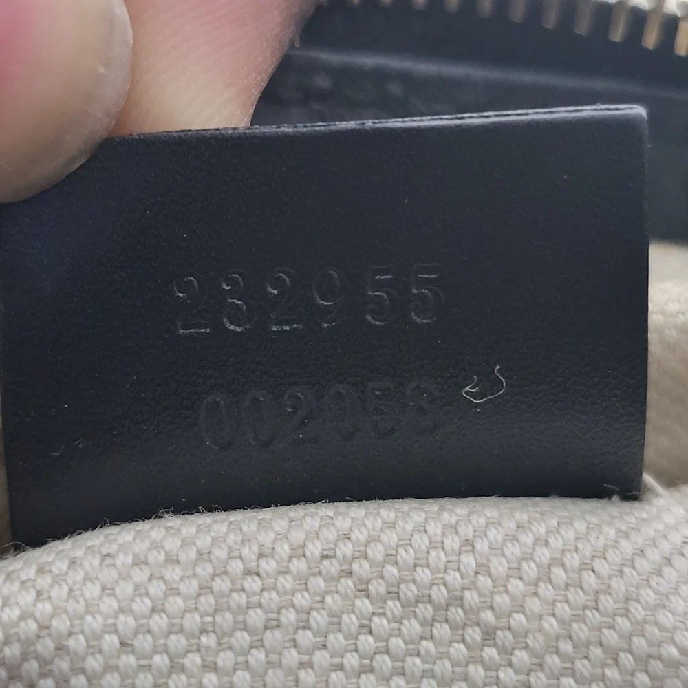 Gucci Sukey Diamante Canvas Hobo Bag Beige - Picture 10 of 12